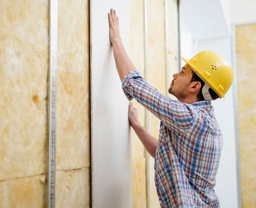 parede Drywall simples